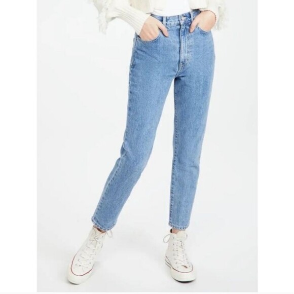 SLVRLAKE Beatnik Ankle Jeans medium wash - Picture 1 of 11